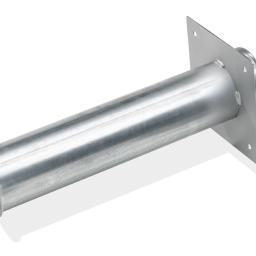 Storz-Set, Pelletsset, Pelletskupplung, Einblasstutzen, Pelletsstutzen, mit Flanschplatte